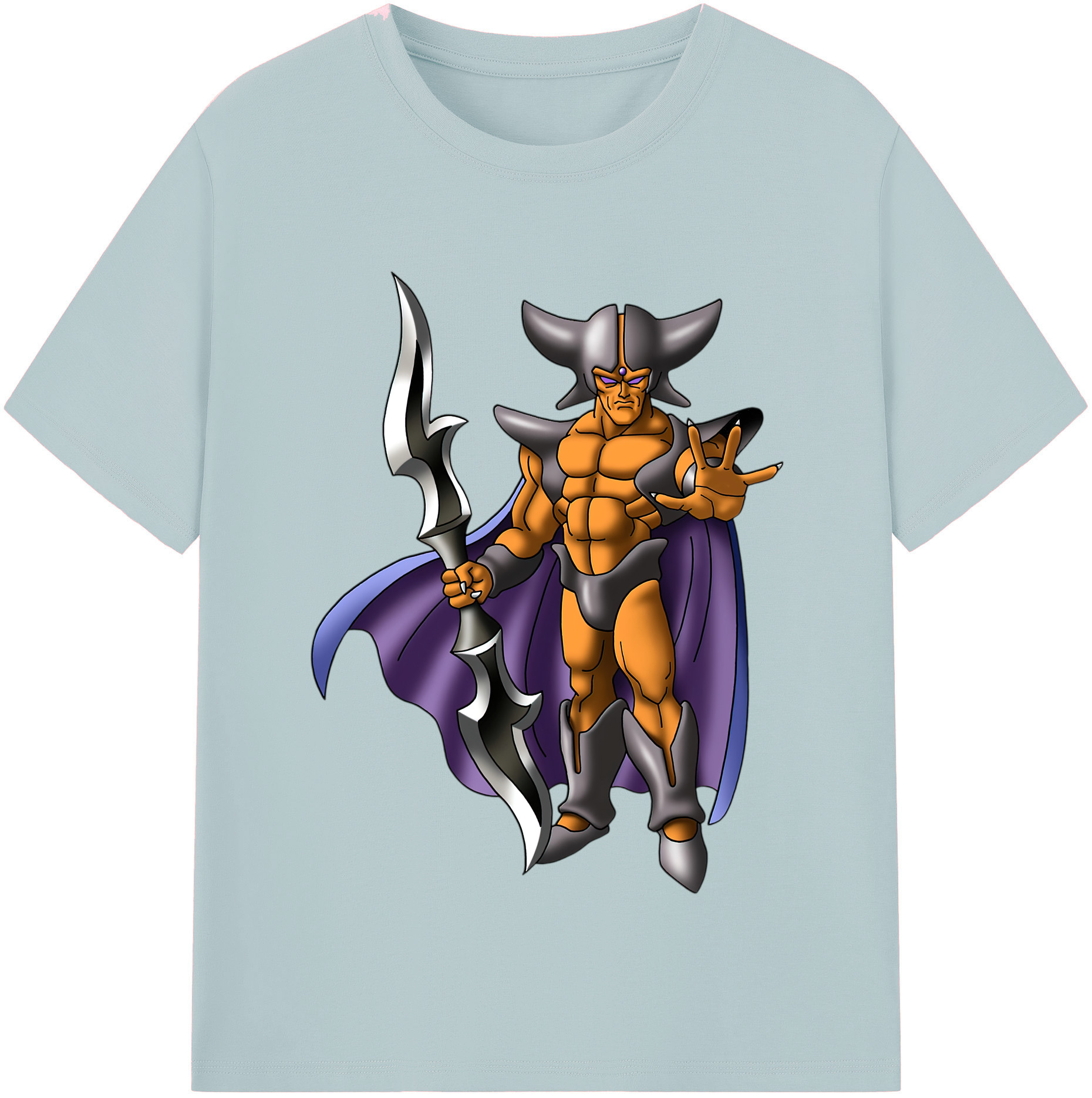 （画像用） ドラゴンクエスト Doragon Kuesuto Dragon Quest 綿100％半袖Tシャツ（フロントプリント）